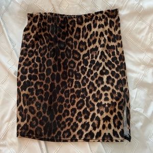 Cheetah skirt